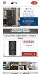 Mobile Screenshot of bappliance.com